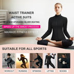 Plus Size Fitness Violently Sweat Corset Running Sweating Belly Contracting Yoga Shapewear