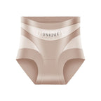 High-waisted Tummy-control Shapewear Panties Antibacterial Thin Made Of Cool Rayon For Comfort