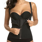 Zipper Waist Trainer Corset for Tummy Control & Back Support