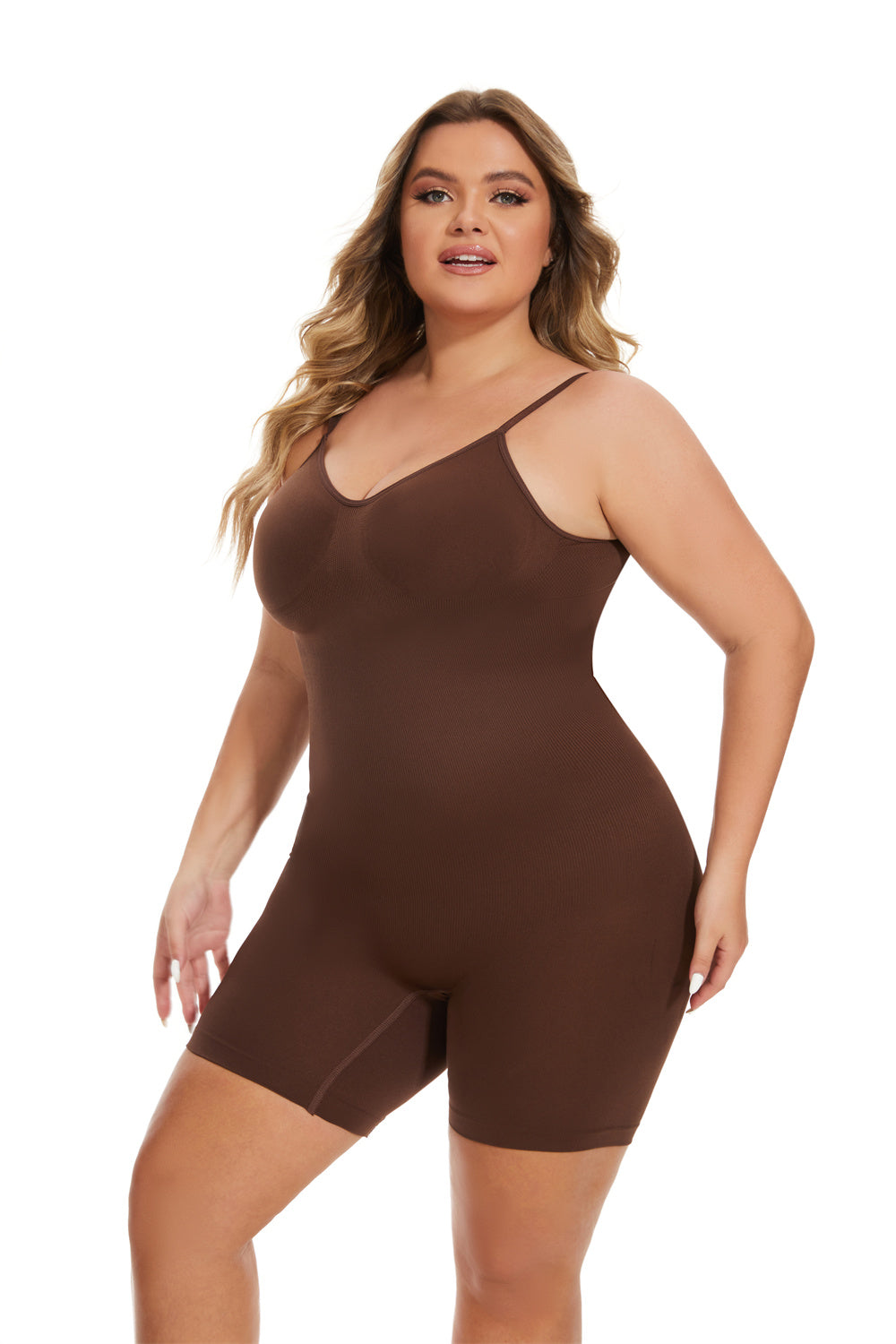 Backless Sculpting Jumpsuit for Women – Waist Snatching, Butt Lifting Seamless Fit