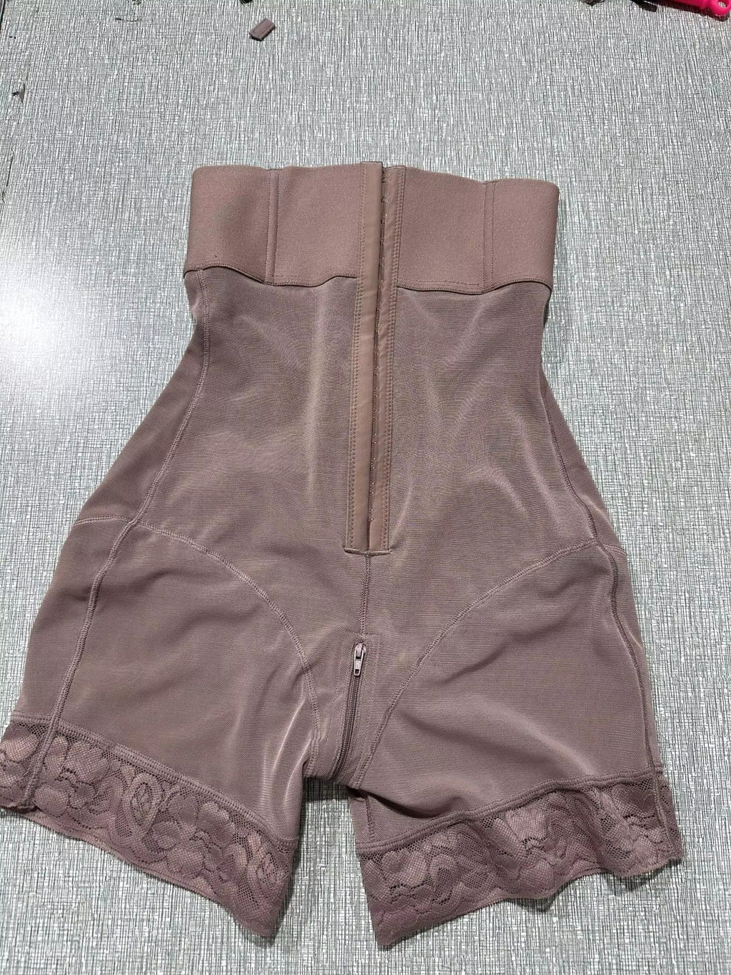 Plus-size High-waisted Tummy-control And Butt-lifting Shapewear Pants