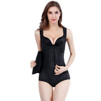 Plus-size Back-entry Reinforced Full-body Shapewear