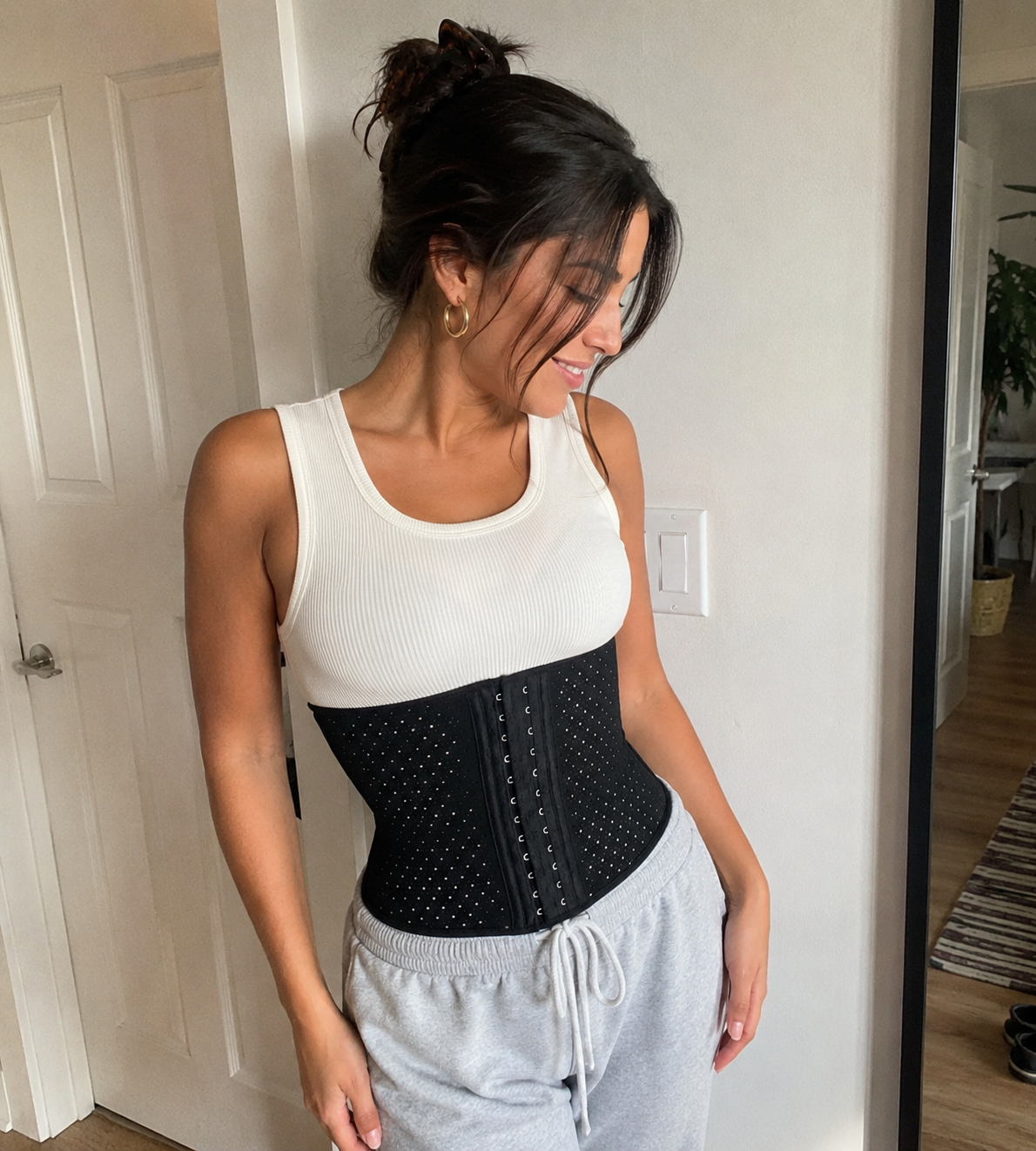 Waist Trainer Belt for Women, Sports Body Shaping Belly Band, Tummy Control Fitness Waist Wrap