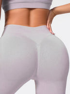 Solid-Color Yoga Pants - Soft Stretch Studio Essential