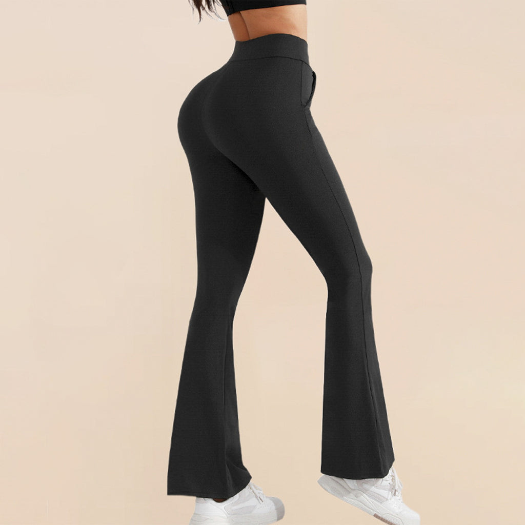 High-Waist Flared Yoga Pants - Soft Studio Fit