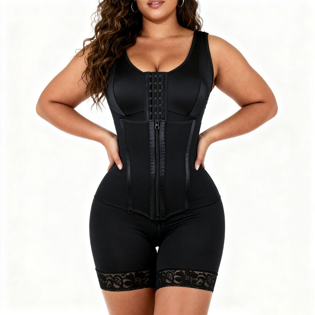 European And American Mesh Shapewear Bodysuit