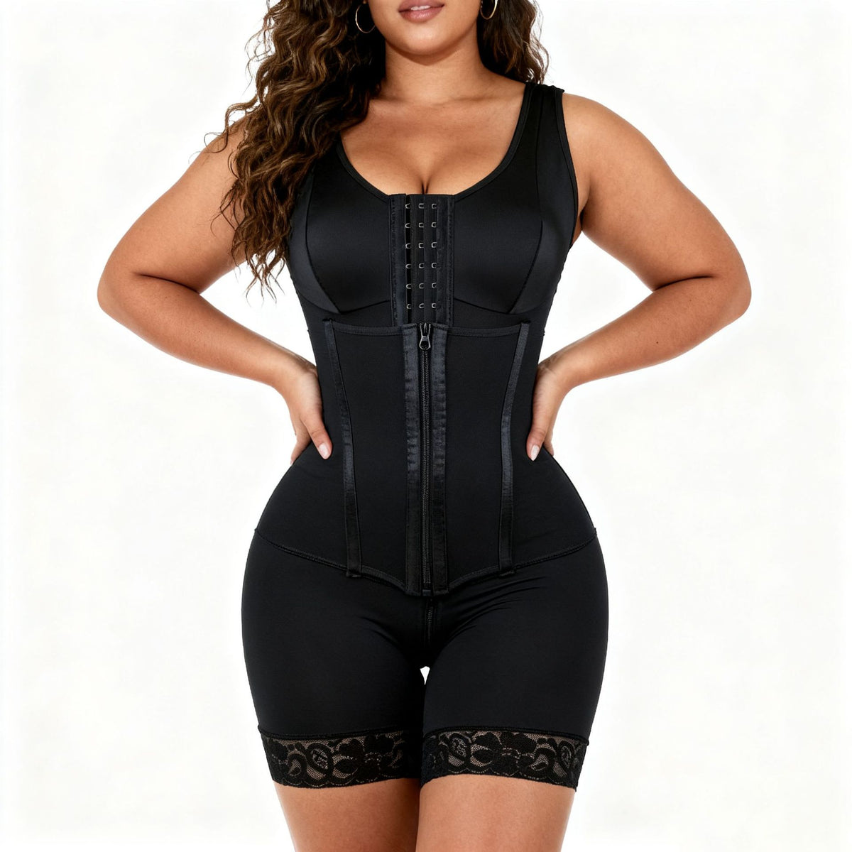 European And American Mesh Shapewear Bodysuit