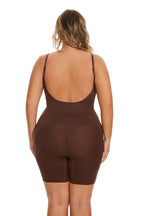 Backless Sculpting Jumpsuit for Women – Waist Snatching, Butt Lifting Seamless Fit