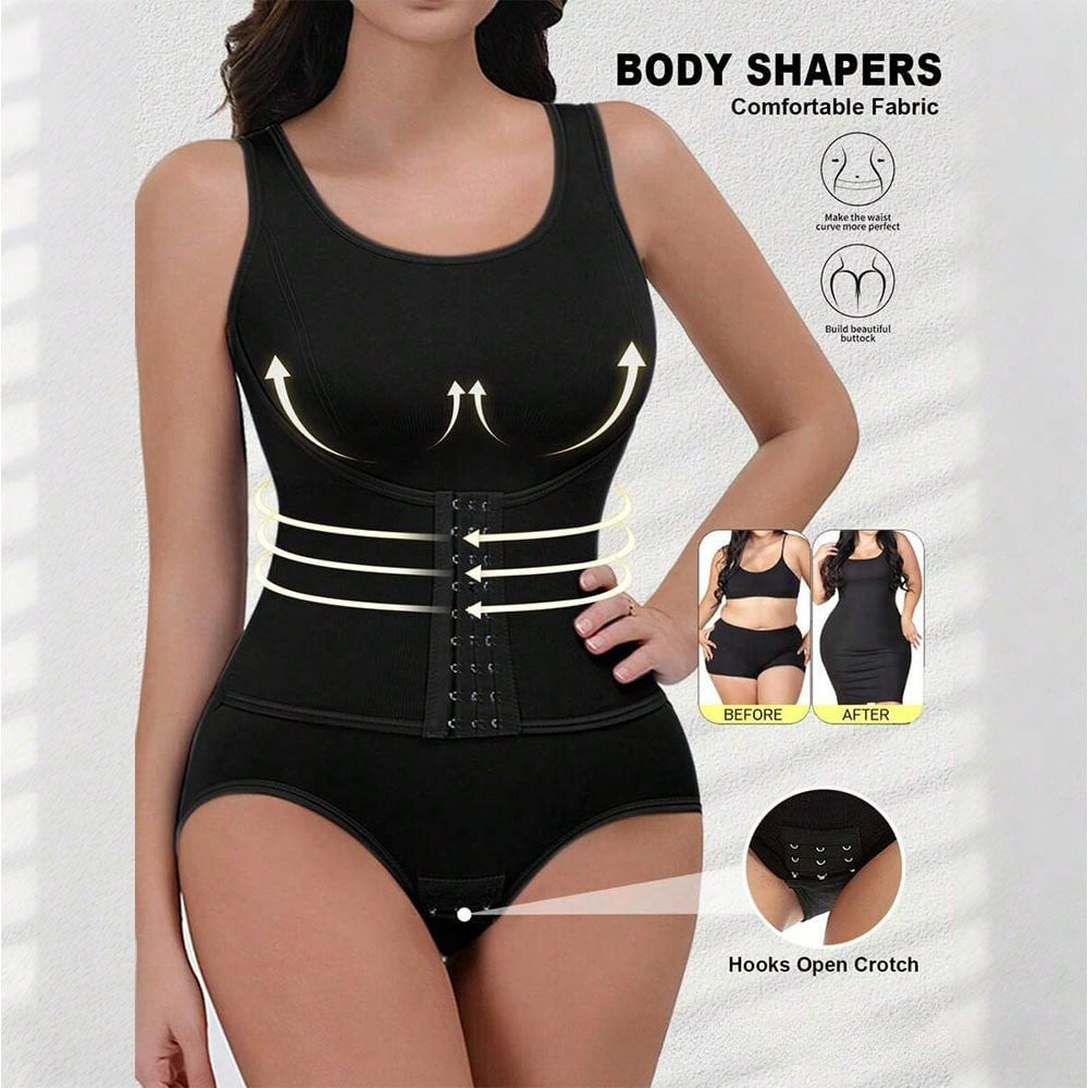 Seamless Shaping Shapewear Body Shaper Tummy Control Bodysuit Women Faja Slimming Waist Trainer Belt Compression Strap