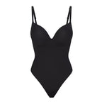 Full-body Compression Shapewear With A Deep V-neck Leaving No Marks