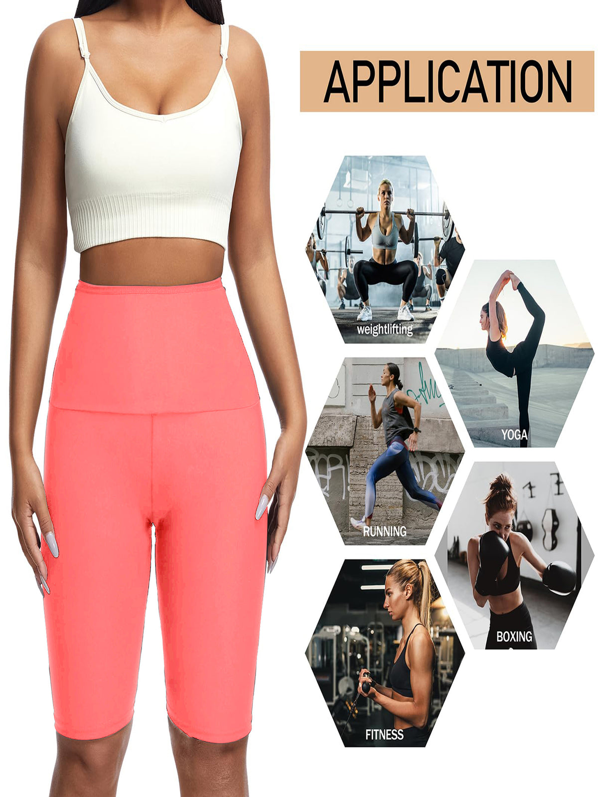 Sauna Sweat Shorts For Women Slimming Compression Workout Thermo Waist Trainer Slimming Leggings Pants Body Shaper
