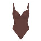 Full-body Compression Shapewear With A Deep V-neck Leaving No Marks