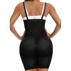 Spaghetti-strap One-piece Shapewear Bodysuit For Tummy Control