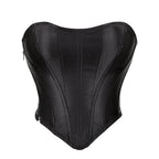 Figure-flattering Waist-cinching Strap-back Tube Top Shapewear