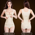 Plus-size Back-entry Reinforced Full-body Shapewear