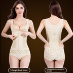 Plus-size Back-entry Reinforced Full-body Shapewear