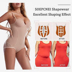 Strap-style Shapewear Tummy-control Bodysuit