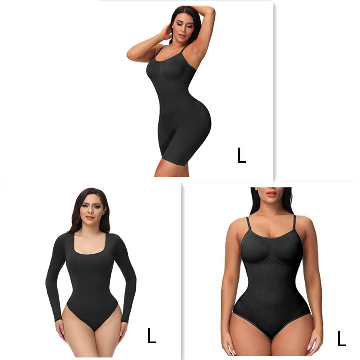 Seamless Bodysuit Shapewear Nude Bodysuit Training Clothes