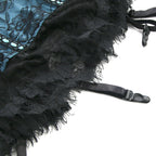 Mesh Lace Untra Thin Breathable Shapewear Shoulder Strap Garter Small Waist Underwear Corset