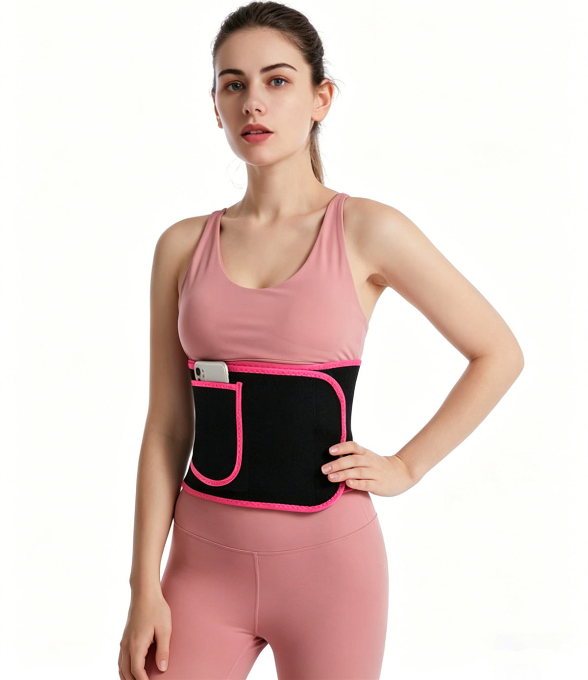 Men&Women Waist Trimmer Belt Burn Fat Sweat Body Shaper Weight Loss Girdle Gym