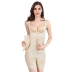 Plus-size Back-entry Reinforced Full-body Shapewear