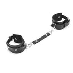 Cross-border Hot Sale Nightclub Charm Queen Fashion All-match Leather Shapewear Mask Decoration Belt Cummerbund Handcuffs Set