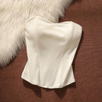 Shapewear Fishbone Wrap-around Vest For Women With High Waist And Built-in Bra