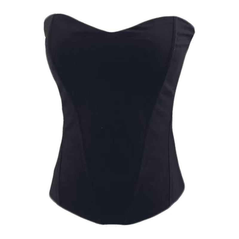 Shapewear Fishbone Wrap-around Vest For Women With High Waist And Built-in Bra