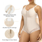 Enhanced Compression Slimming One-piece Bodysuit Plus Size