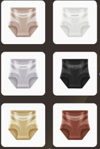 High-waisted Tummy-control Shapewear Panties Antibacterial Thin Made Of Cool Rayon For Comfort