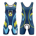Sports Weightlifting Suit Muscle Bodysuit Wrestling Fitness Compression Wear