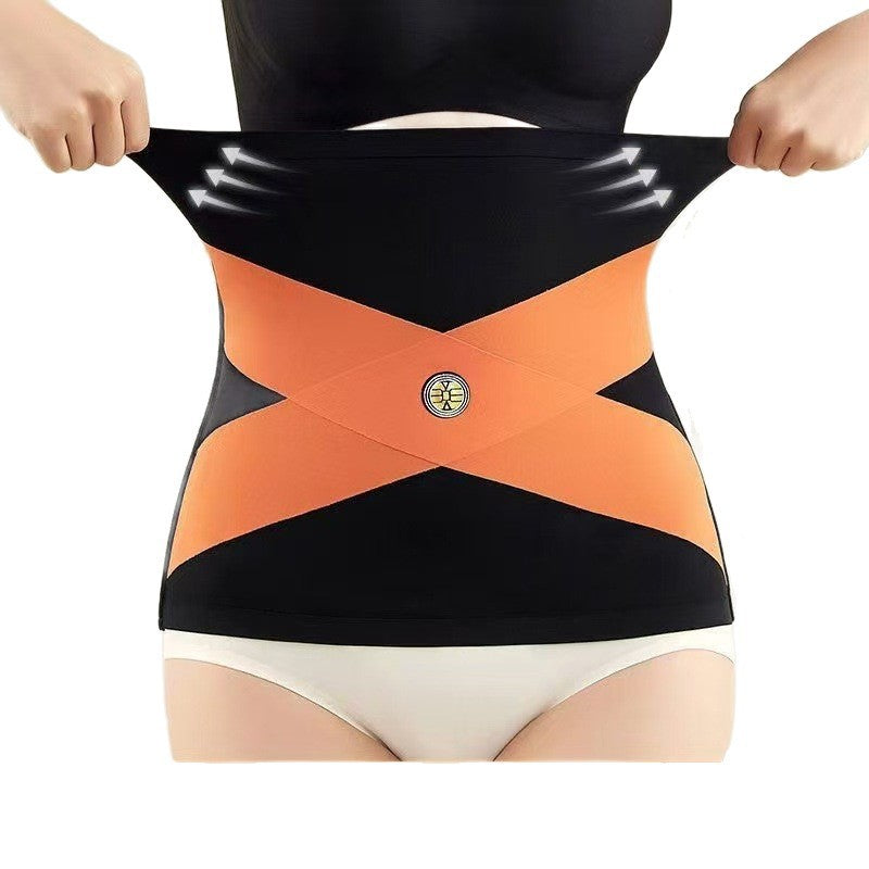 High-Waisted Tummy Control Belt For Women, Slimming And Seamless Waist Trainer For Sports