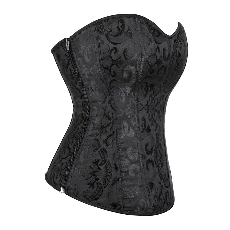 New Non-lace Side-zip Shapewear With No Stretch