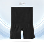 Women High Waist Shapewear Shorts Tummy Control Butt Lifter Anti-Roll Edge Seamless Mid-Thigh Shaper Underwear