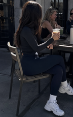 Solid-Color Yoga Pants - Soft Stretch Studio Essential