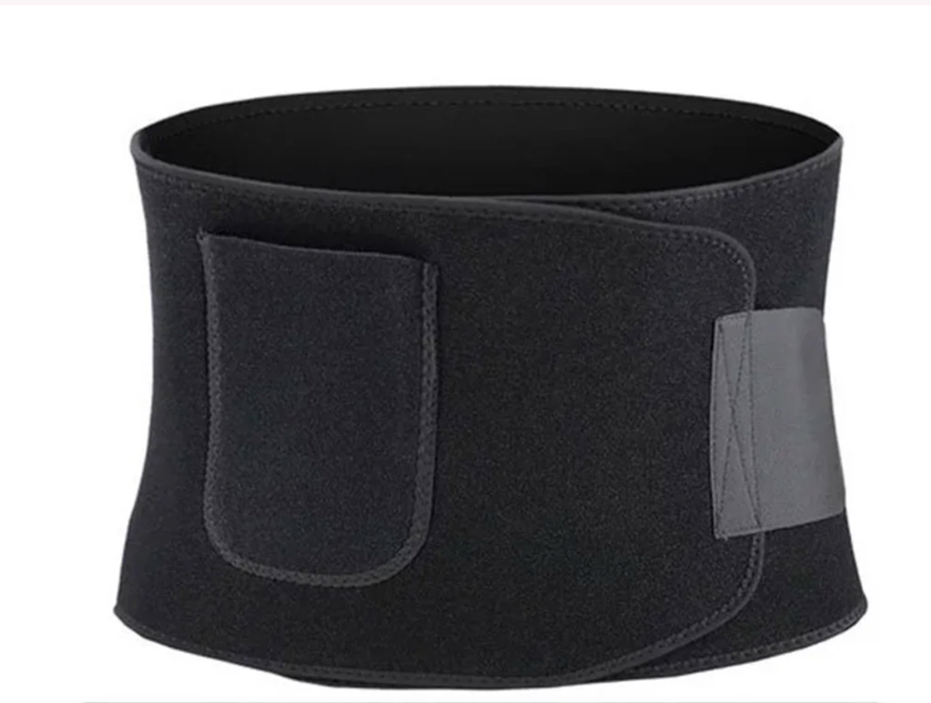 Waist Trimmer Belt for Women & Men, Adjustable Sweat Band Wrap, Tummy Control Waist Trainer for Workout