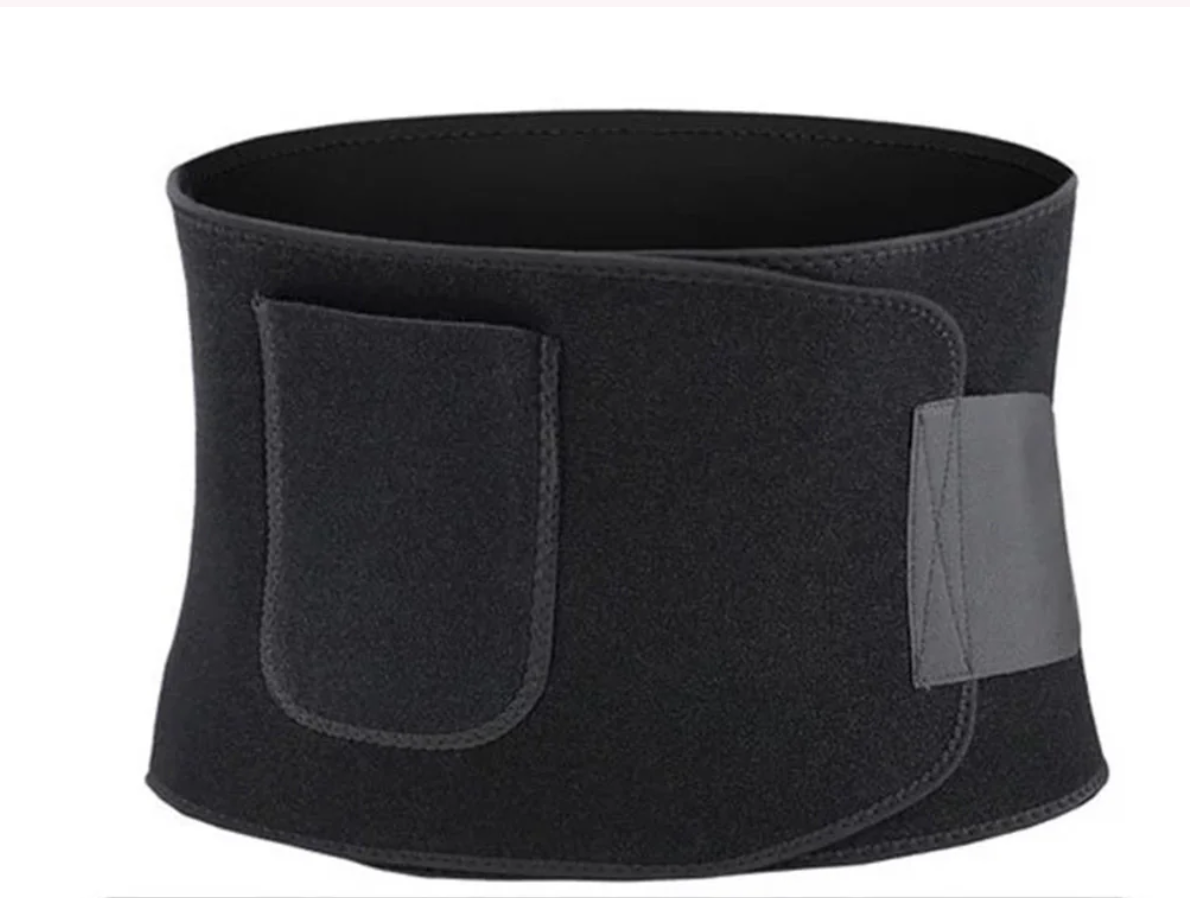 Waist Trimmer Belt for Women & Men, Adjustable Sweat Band Wrap, Tummy Control Waist Trainer for Workout
